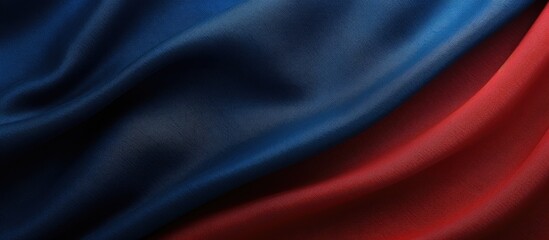 Obraz premium Background with red and blue fabric texture, ideal for copy space image.