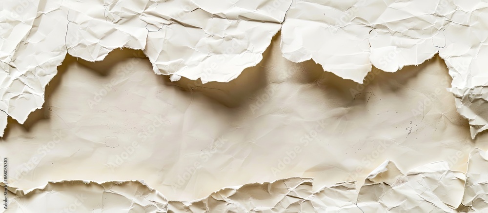 Poster Torn paper with copy space image.