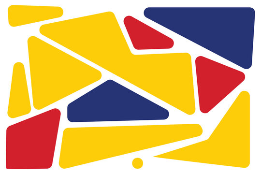 Venezuela Independence Day Celebration Abstract Background Landscape Shape for your graphic resource