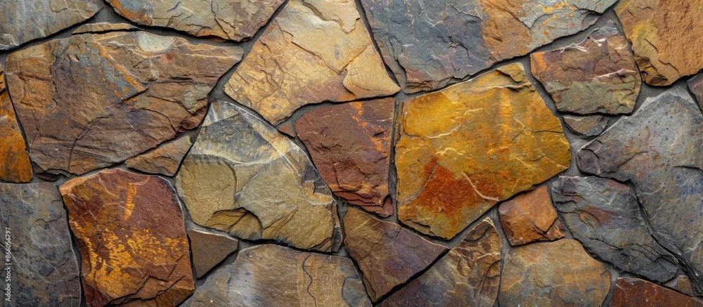 Aufkleber Stone wall texture for natural background abstract. with copy space image. Place for adding text or design