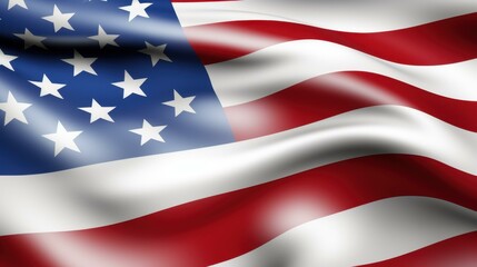 Fototapeta premium Celebrate Patriot Day with a patriotic American flag vector illustration.