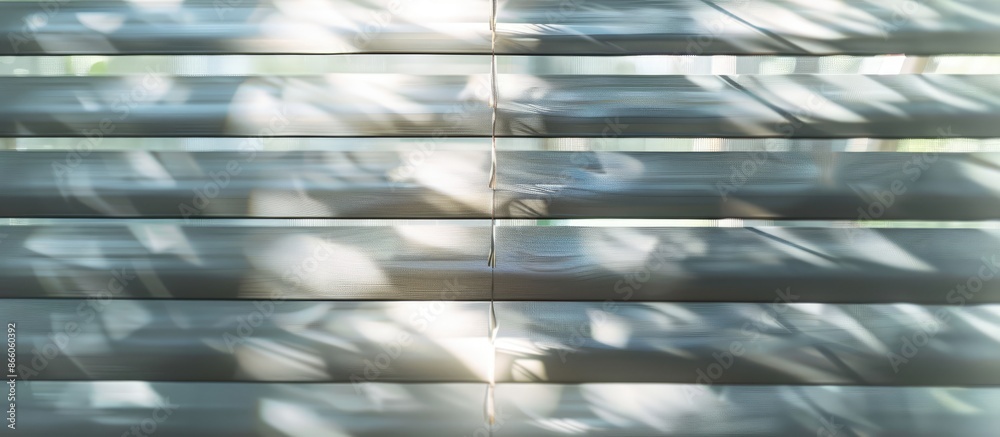 Poster window shades texture. with copy space image. Place for adding text or design