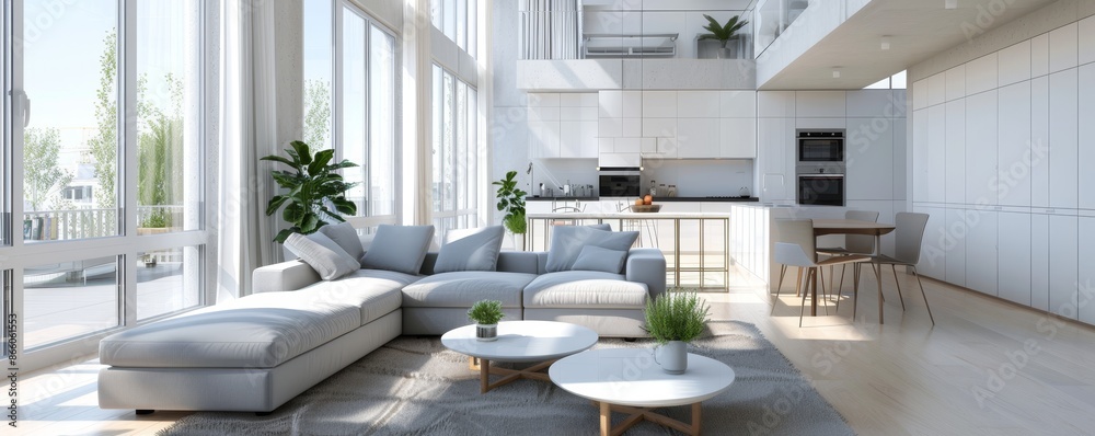 Poster home architecture interior project building or renovation refurbishment and restoration contractor s
