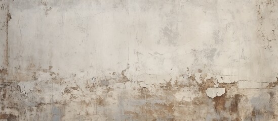 Obraz premium An old-style wall banner with a vintage or grungy white background resembling a natural cement or stone texture, designed as a retro pattern with a rustic, aged, or construction theme, perfect for