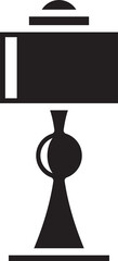 Lamp Glyph Icon