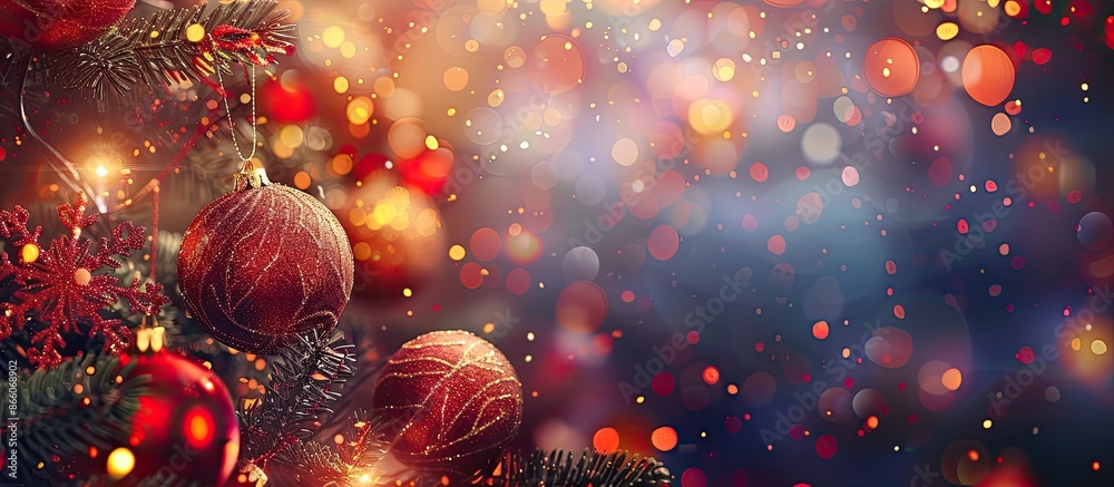Poster Festive abstract background with copy space image.