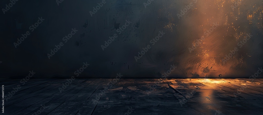 Fototapete background illuminated by gentle lighting with copy space image.