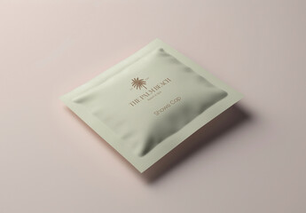 Tea Bag Mockup With Generative AI