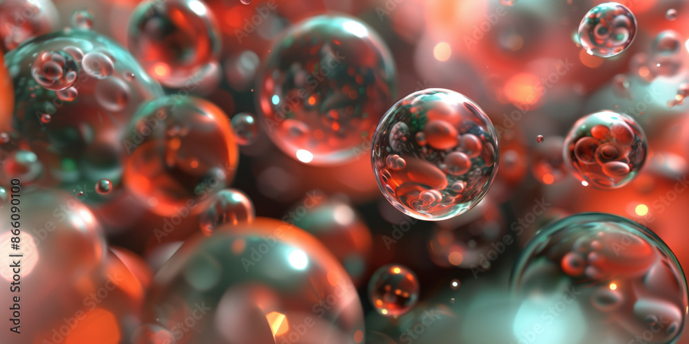 Poster abstract illustration of singularity concept. origin of life. space and science. background image. c