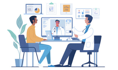 health treatment and medical technology concept