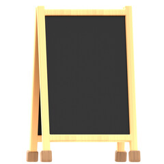 Blank Signboard with Stand