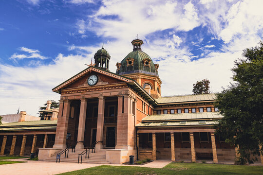 The historic Bathurst Courthouse built in 1880