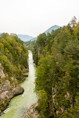 Am Kraftwerk Steyrdurchbruch in Österreich	
