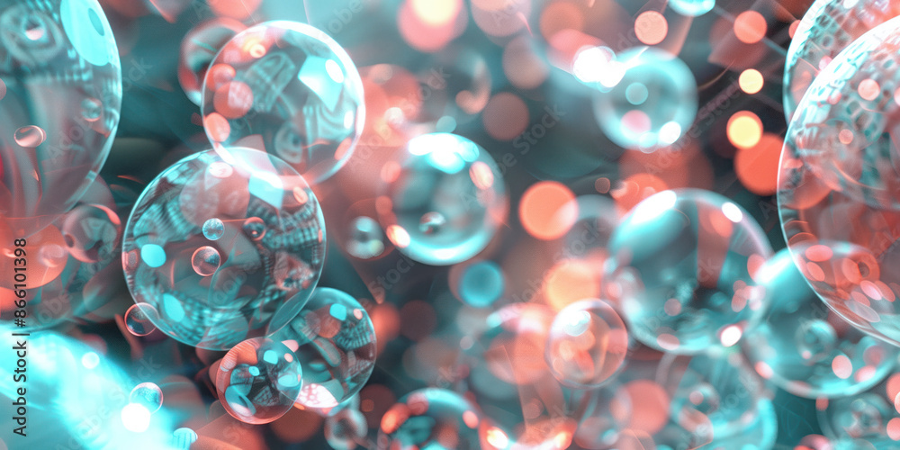 Poster abstract illustration of singularity concept. origin of life. space and science. background image. c