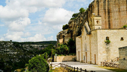 borgo e gravina di Palagianello, Taranto. Puglia, Italy