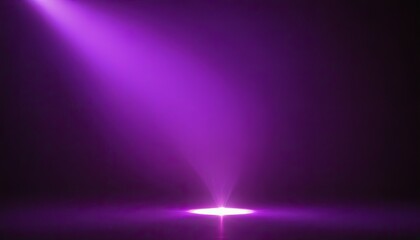 Abstract Purple Light Explosion