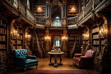 Library architecture publication furniture.