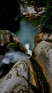 cascate di San Fele, Potenza, Basilicata. Italia