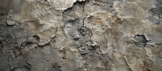 Fototapeta premium A background with a detailed, rustic, coarse concrete texture ideal for copy space image.
