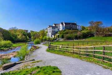 Beautiful cascades of Ennistymon in Co. Clare, Ireland © Patryk Kosmider