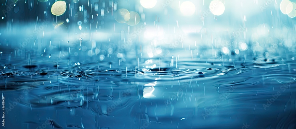 Aufkleber Background with water in a pool, suitable as a copy space image.