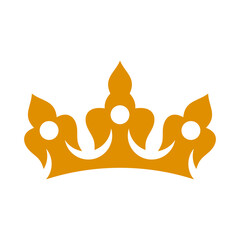 Crown Vector Logo Design Template