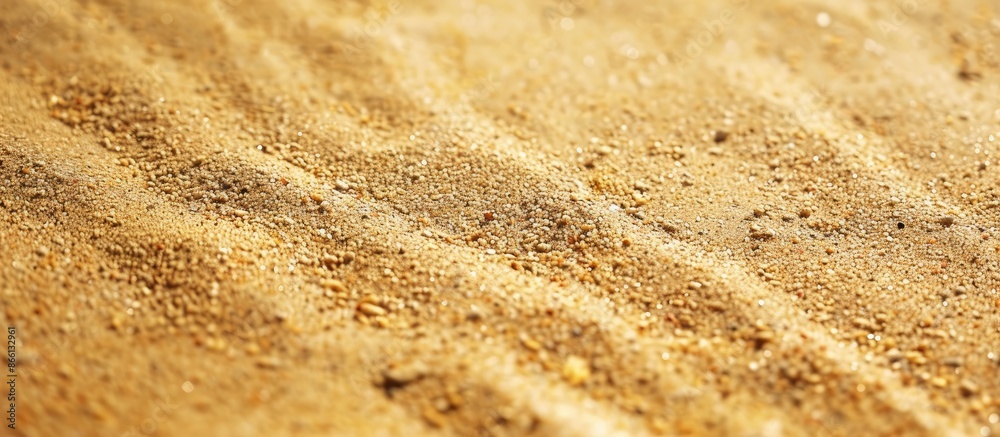 Aufkleber background with a sandy texture providing copy space image.