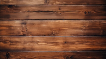 Rustic Wooden Plank Background, Brown Tones, Site Background with Copy Space
