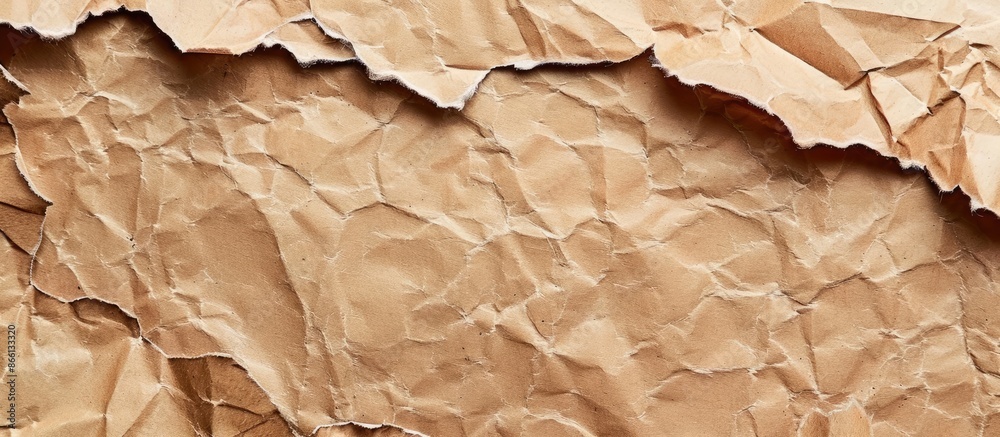 Poster brown textured paper background with copy space image.