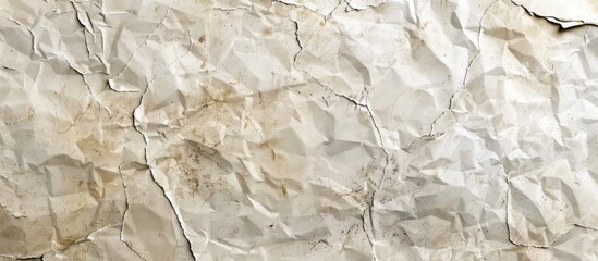 Old stained paper wallpaper provides a light gray texture with low contrast, perfect for design work and featuring space for images or text. copy space available