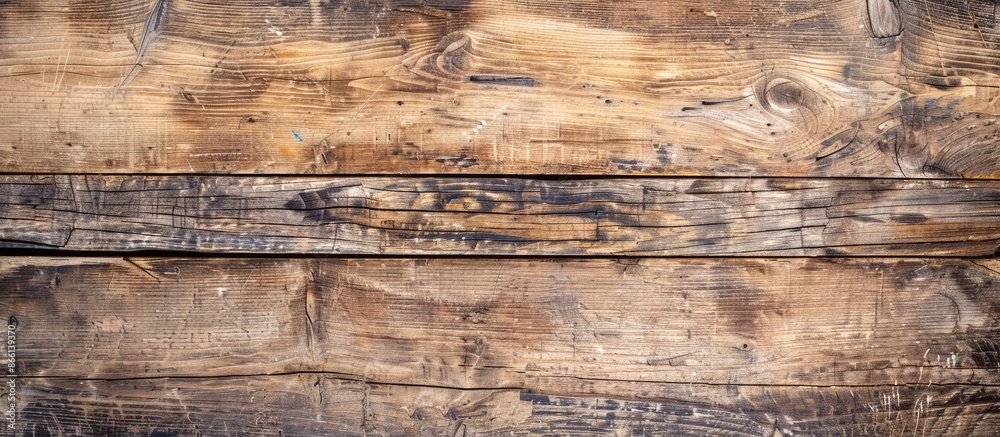 Poster rustic textured old wood plank featuring a background with copy space image.