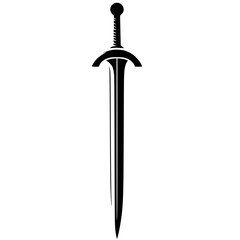 Simple sword silhouette
