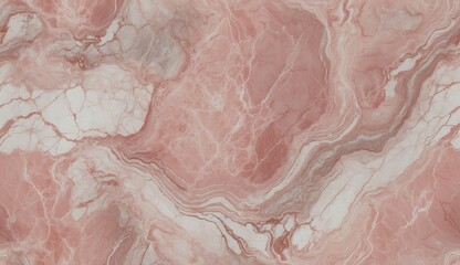 Fototapeta premium Marbled pink pattern with intricate swirling details.