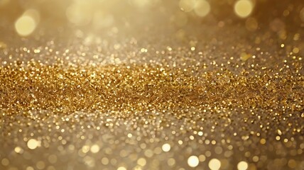 Fototapeta premium Abstract gold glitter sparkle background