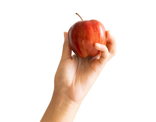 apple in hand