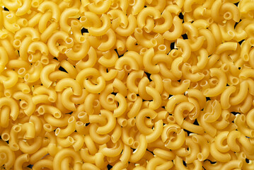 Pattern with spaghetti texture with top view.