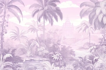 Tropical nature plant tree.