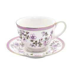 beautiful tea cup, png on transparent background