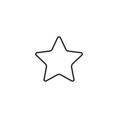 Star icon vector. EPS 10 editable vector