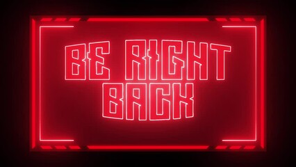 Be Right Back Video Template Twitch Stream