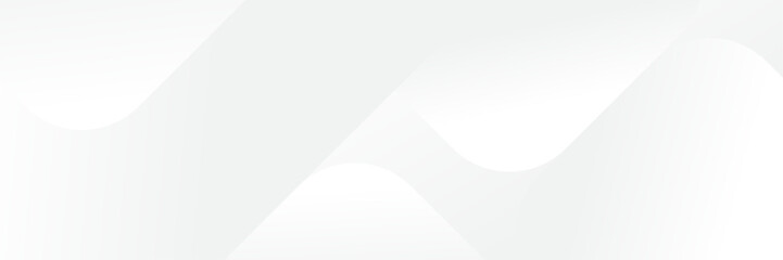 Abstract white Geometric banner design background.