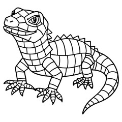 Obraz premium cartoon, animal, illustration, vector, snake, funny, drawing, character, reptile, fun, turtle, cute, happy, art, dragon, design, tattoo, symbol, icon, worm, crocodile, zoo, nature, sea