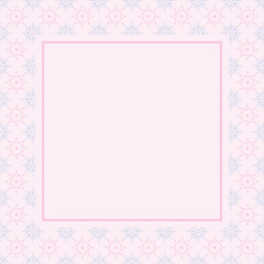 Sweet modern pastel geometric seamless pattern poster background