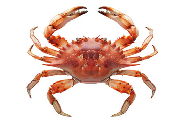 Crab isolated on transparent background