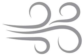 Obraz premium Wind blowing elements