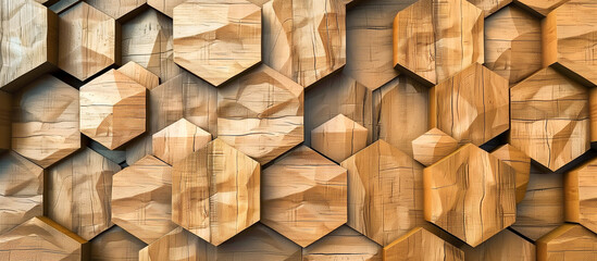 geometric wooden pattern texture background