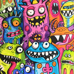 cartoon illustrator card or background .