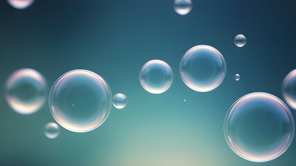 abstract background with bubbles