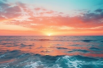 Fototapeta premium Nature ocean sky backgrounds.
