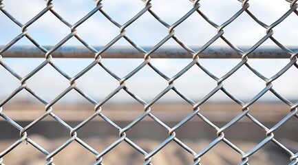 Fototapeta premium chain fence